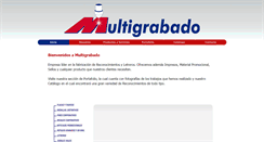 Desktop Screenshot of multigrabado.com